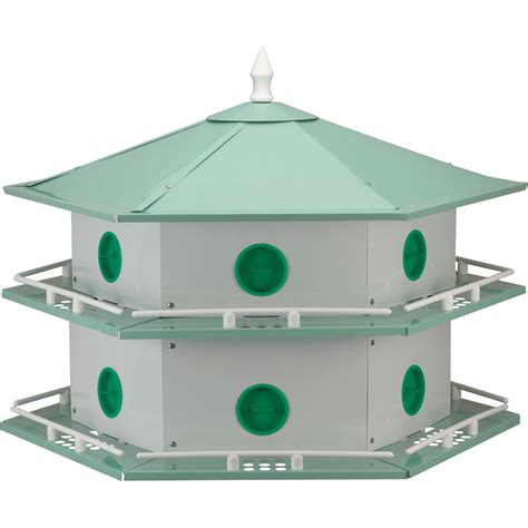 hexagonal metal martin house|12 room purple martin house.